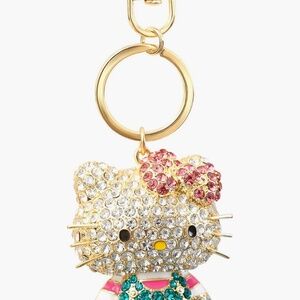 Hello Kitty® Pave Hello Kitty 3D Bling Keychain